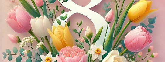 С международным женским днем !